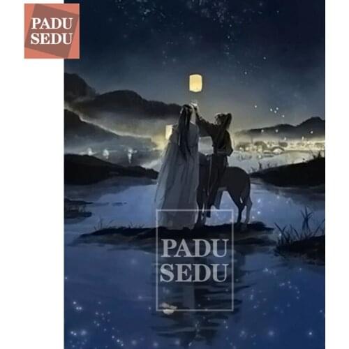 5d Diy Diamond Painting Mo Dao Zu Shi Anime Chinese Diamond Mosaic Embroidery Cross Stitch Full Square Set Decor Bedroom Fan Art