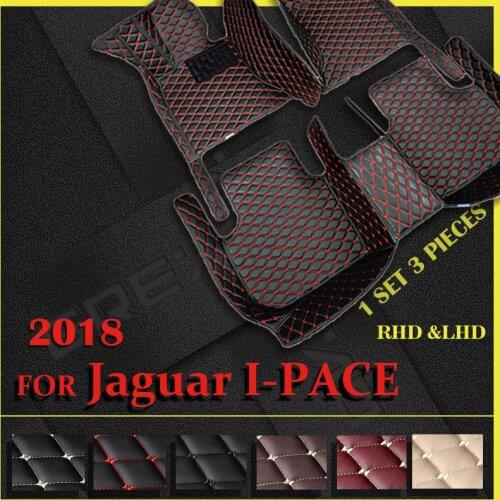 Car floor mats for Jaguar I-PACE 2018 Custom auto foot Pads