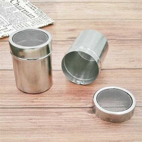 Stainless Steel Kitchen Seasoning Box Cruet Storage Bottle Outdoor Barbecue Pepper Pot Baking Tools Kitchen Tools