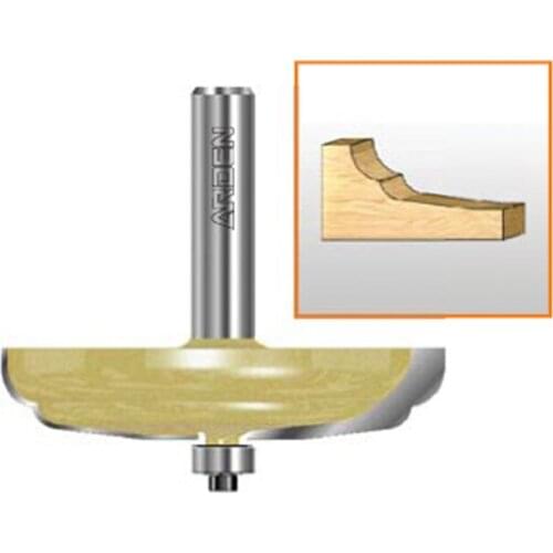Woodworking cnc cutters with different curve lines