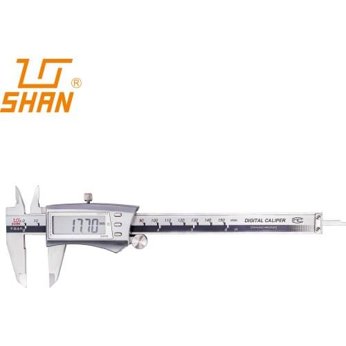 Measuring range 0-150mm 0.03mm Metal Housing Digital Calipers
