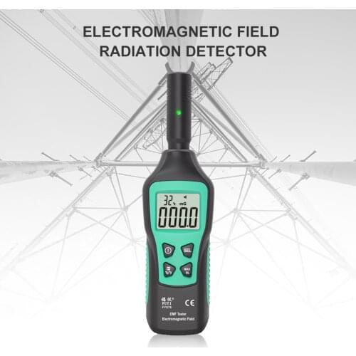 FUYI Radiation Dosimeter EMF Meter Electromagnetic Radiation Detector Household High Precision Wave Radiation Tester Monitor