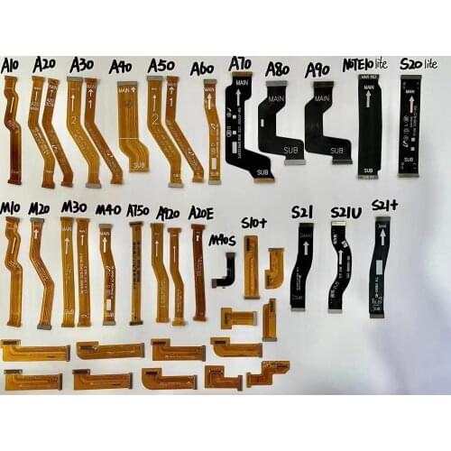 Mainboard Connector Flex Cable For Samsung A10 A20 A30 A40 A50 A60 A70 A80 A90 M10 M20 M40 A750 A920 A20E M40S Phone Repair