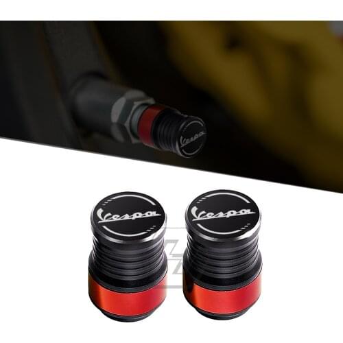 Scooter Wheel Tire Valve Caps Case for Piaggio Vespa Sprint Primavera GTV GTS 50 125 150 250 300 300ie Touring Super