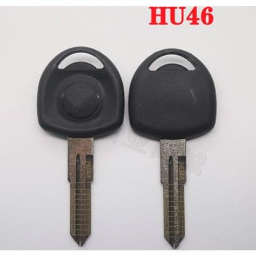 DAKATU HU46 Engraved Line key Blade For Opel Antara sail Daewoo Scale Shearing Teeth Cutting Key Blade