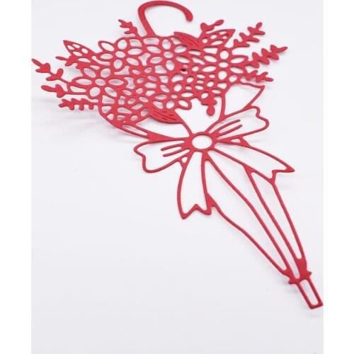 New Arrival Unbrella Cutting Dies Carbon Steel Stencils for DIY Scrapbooking Cards Embossing album Craft Cut Die 116*110mm