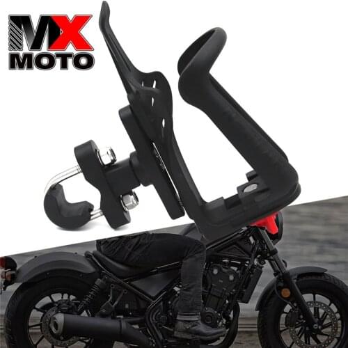 Suitable for Honda Motorcycle Rebel CM300 CM500 CM1100 Can be installed on bumpers or other water cup holders to place bottle ca
