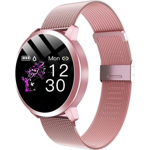 Q8 Smart Watch OLED Color Screen Smartwatch women Fashion Fitness Tracker Heart Rate monitor