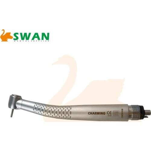 Shadowless Dental LED Handpiece High Speed 5 Spray 5 Lamp / Air Turbine Dental Airotor Handpiece Midwest 4 2 Hole Rotor Drills