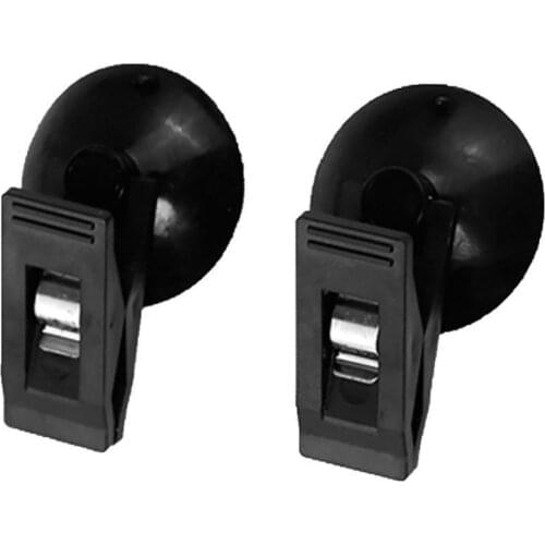 1 Pair Car Interior Window Curtain Clip Suction Cup Towel Ticket Holder Clamp Детали интерьера renault