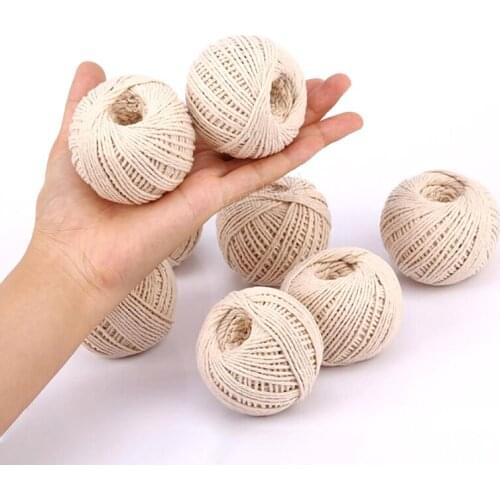 1.5mm Bakers Twine String Cotton Rope Gift Packing String Macrame Artisan Craft