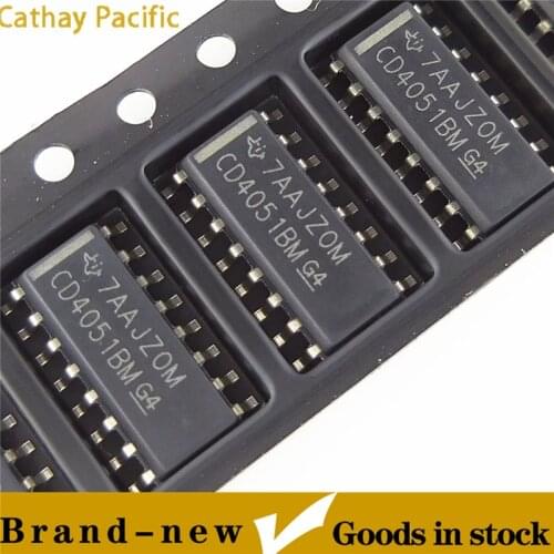 10-20PCS CD4051BM SOP-16 CD4051 HEF/HCF/CD4051 4051 SOP16 SMD New and Original IC Chipset