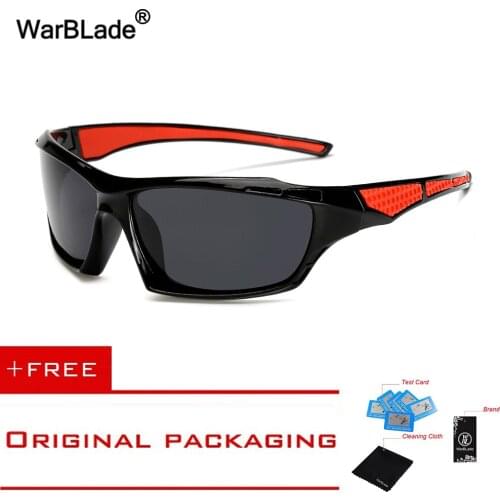 2018 Polarized New Sun Glasses Men Top Quality Male Sunglasses Sport Eyewear Brand Design UV400 Mens Oculos 1019 WarBLade