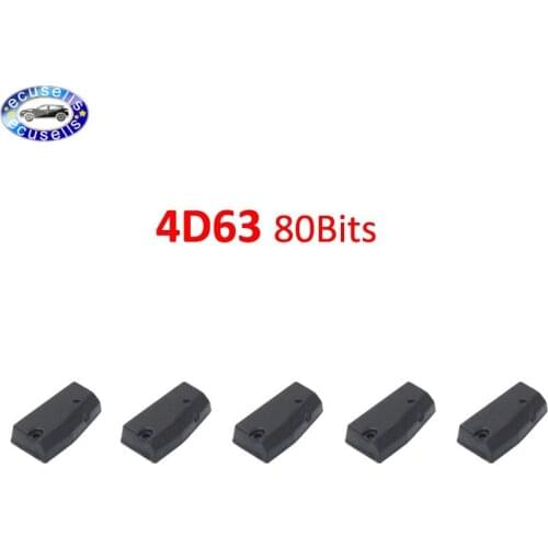 5 PCS/LOT, Auto Transponder Chip 4D63 80BITS Ceramic Car Chip Blank Key Chip For Ford For Mazda
