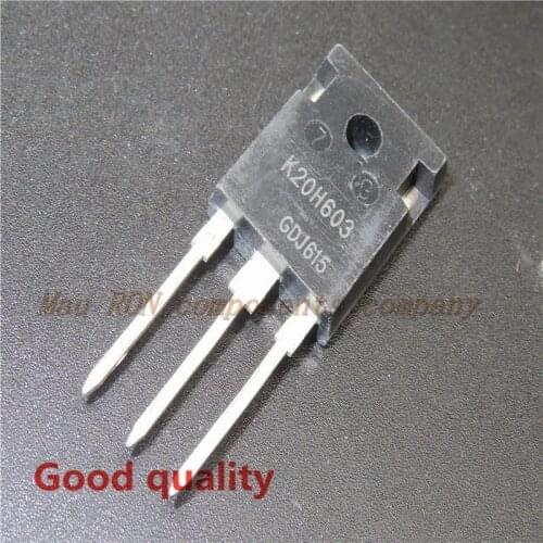 5PCS/LOT IKW20N60H3 K20H603 TO-247 IGB single tube 600V 20A