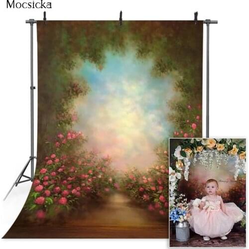 Abstract texture oil painting photography background hand painted backdrop for photo booth studio Adult art photo studio