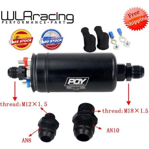 FREE SHIPPING EFI 380LPH 1000HP TOP QUALITY External Fuel Pump E85 Compatible 044 style New WLR-FPB003-QY