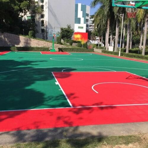 Beable Exterior Floors Portable Interlocking Outdoor Sports Flooring Tiles