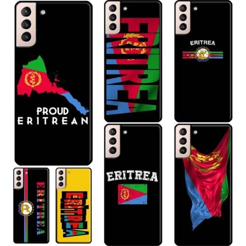 Eritrea Flag Soft Case For Samsung Galaxy S21 Ultra S20 FE S8 S9 S10 Note 10 Plus Note 20 Ultra Coque