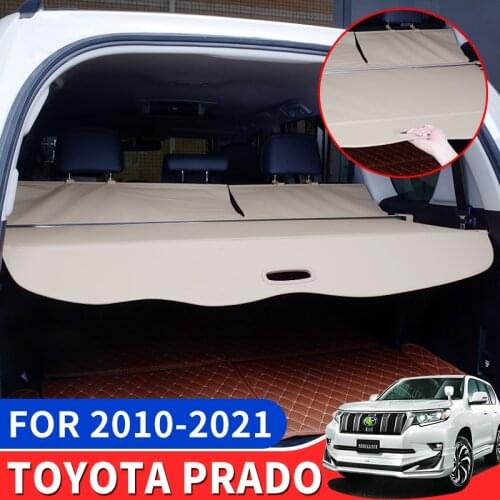 For 2010-2021 Toyota Land Cruiser Prado 150 Modification Accessories Trunk Partition Lc150 Fj150 Tailgate Tail Box Storage Box
