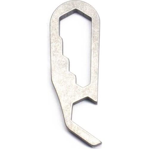 EDC Titanium Alloy TC4 Screwdriver Keychain Mini Opener Multifunctional Tool Set Send Key Ring A71