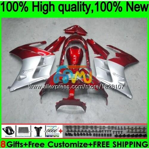 FJR-1300 For YAMAHA FJR1300 Silver red hot A FJR1300A FJR1300 13 14 15 16 130BS.4 FJR-1300A FJR 1300 2013 2014 2015 2016 Fairing