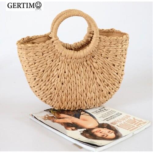 Женские плетенные сумки GERTIMO China At AliExpress