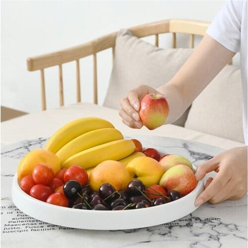 Kitchen Seasoning Bottle Storage Tray Plastic anti-skid reinforced rotary storage turntable for Kitchen Storage Seasoning storag