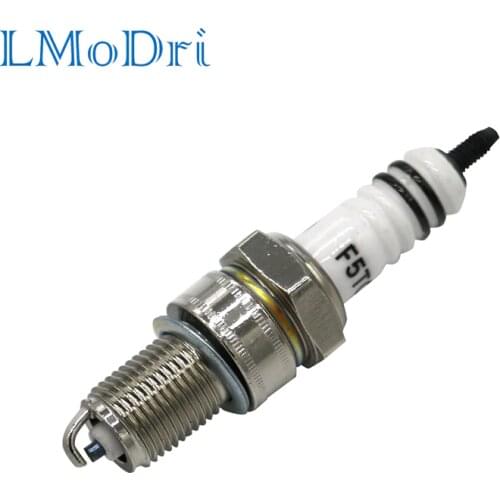 LMoDri Motorcycle Scooter Spark Plug F5TC For 50cc 70cc 90cc 110cc ATV 150 Moped H058-031