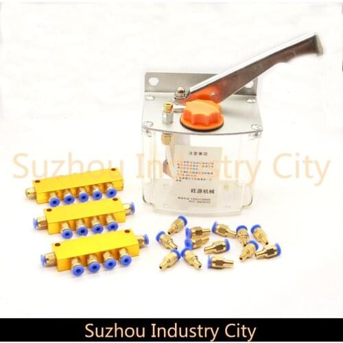 Oil Pump CNC Router machine Manual square Oil Pump, Manual injection pumps, lubrication systems, oiler for CNC Engraver