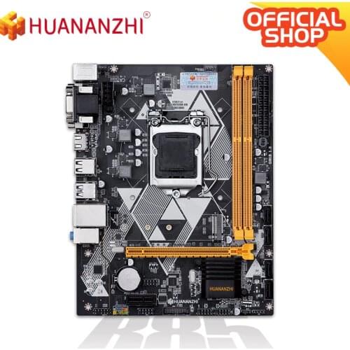 HUANANZHI B85 Motherboard M-ATX Intel LGA 1150 i3 i5 i7 E3 DDR3 1600MHz 16GB M.2 SATA3 USB3.0 VGA DVI HDMI-Compatible Mainboard