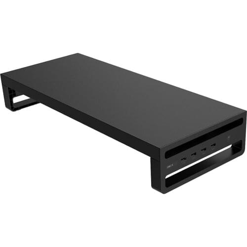 Metal Computer Monitor Stand Computer Riser Support Organizer