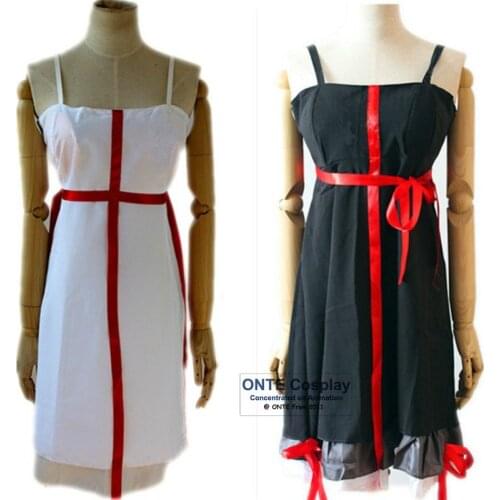 Fashion Anime Cosplay Guilty Crown Costumes YUZURIHA INORI Women Clothes Fancy Sexy Maid Dress for Halloween Party