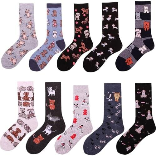 Mens Socks Cotton Soft Animal Funny Long for Men Women Fashion Cartoon Cotton