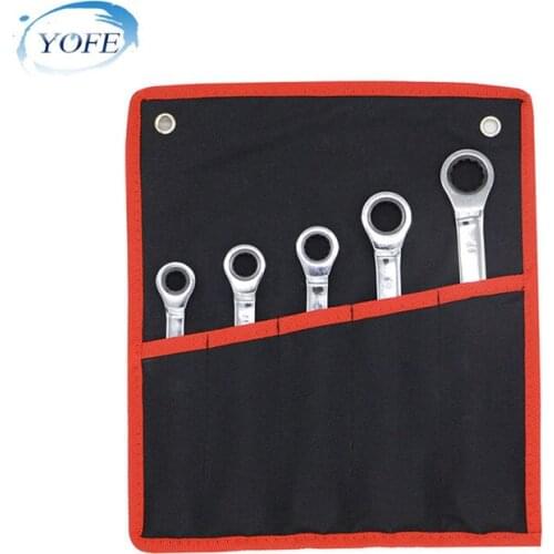 YOFE 5pcs Key Wrench Set 72 tooth quick release wrench special repair tool set for automobile