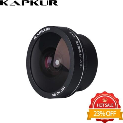 Kapkur phone lens , 185 degree HD 4k fisheye lens , phone camera lens for Huawei series smartphone