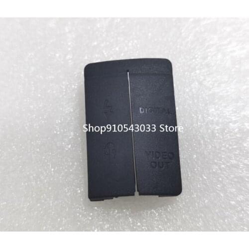 2PCS USB Flash romote switch A/V out Rubber Cap Cover OEM Replacement for Canon EOS 5D SLR