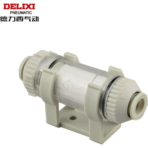 DELIXI Pneumatic Vacuum filter ZFC100-04B ZFC100-06B ZFC200-06B ZFC200-08B In-line Air Filter Series ZFC