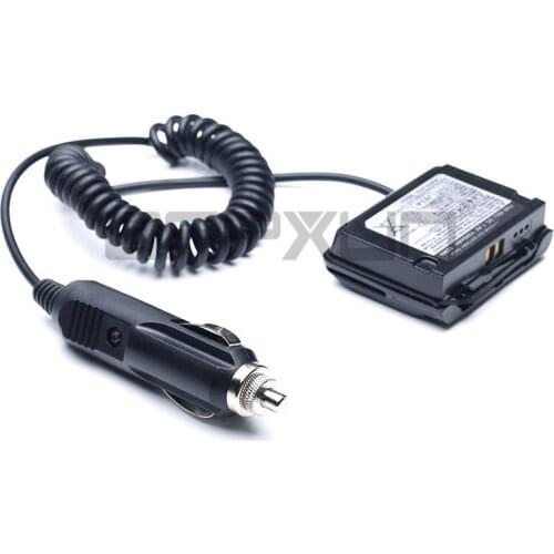 Walkie Talkie Car Charger Battery Eliminator Input DC12V Charge Replace of FNB-80LI for Two Way Radio Yaesu VX 7R 5 5R 6R 6E