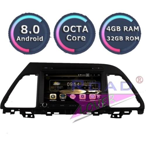 Roadlover Android 8.0 Car DVD Automotive Player Video For Hyundai Sonata LF 2015- Stereo GPS Navigation Magnitol 2 Din Radio MP3