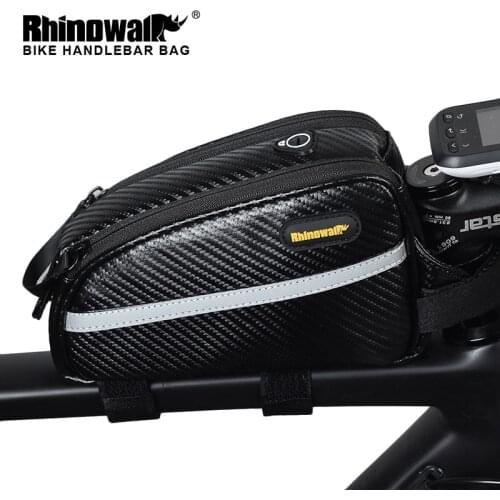 Bicycle Bike Bag Multifunction Waterproof Portable Top Tube Bags MTB Road Bike Bag Cycling Accessory RHINOWALK