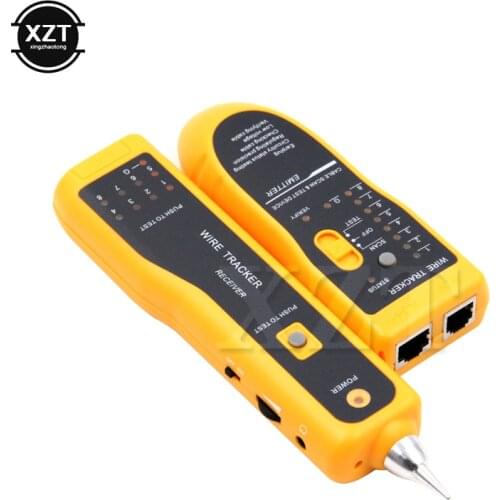 New 1pcs Ethernet LAN Network Cable Tester Detector RJ11 RJ45 Cat5 Cat6 Telephone Line Finder Wire Tracker Tracer Toner 2016