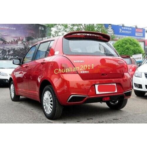 Rear Wing Unpainted For 2006-2018 Suzuki Swift 5dr HB Model Spoiler Up Trunk Lip Factory Style ABS 1PCS