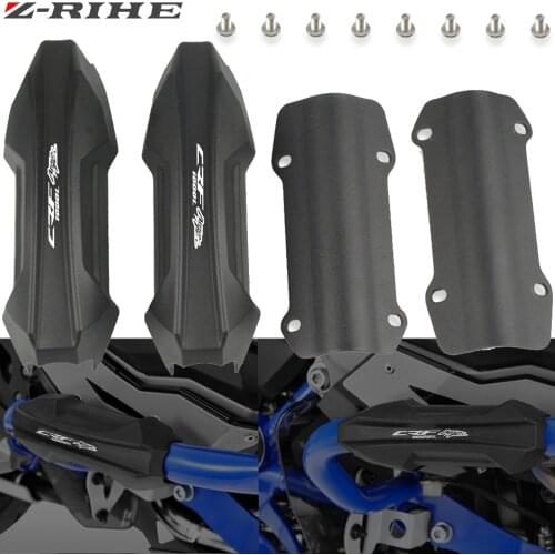 Motorcycle Engine Crash Bar Protection Bumper Decorative Guard Block For HONDA Africa Twin CRF1000L NC700X VFR1200X Crosstourer