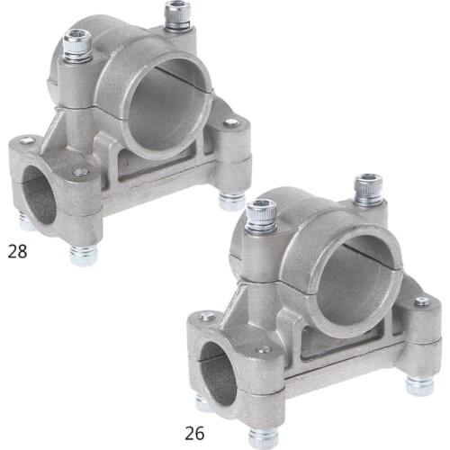 1Pc 26mm Handle Bracket Clamp For Grass Trimmer Brush Cutter Lawn Mower Part Drop Ship