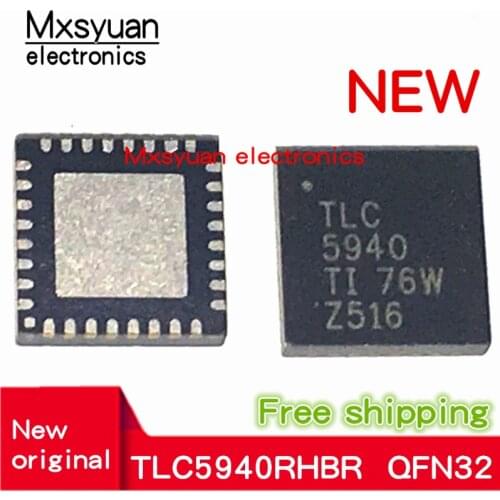10PCS~50PCS/LOT TLC5940RHBR TLC5940RHBT TLC5940 QFN32 New original