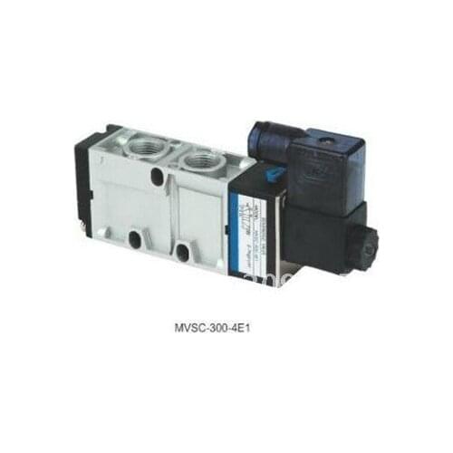 1x MVSC300-4E2C 24V DC 5Port 3Pos 1/2" BSP Solenoid Air Valve Dual Coil Led