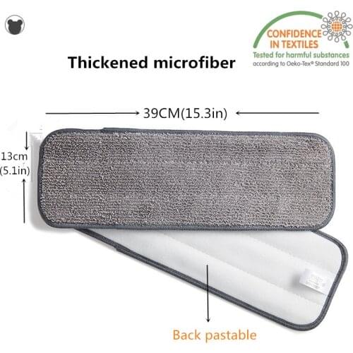 2/10PCS Brand Mop Cloth Replacement Microfiber Washable Spray Dust Mop Household Mop Head floor Cleaning Supplies Cleaning Pad