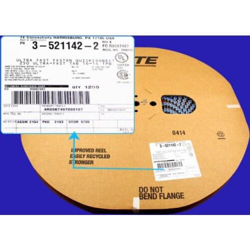 3-521142-2 TYCO terminals TE terminals AMP connectors terminals 100% new and original parts