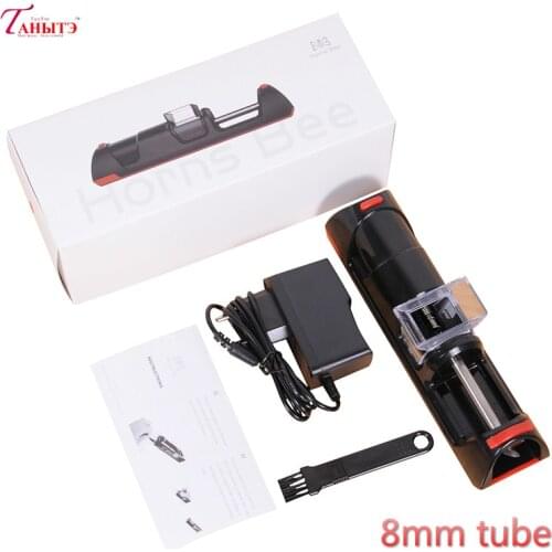 8MM Portable Tobacco Electric Rolling Machine Cigarette Maker Roller Injector Gadgets Smoking Tool Accessories for Men Gift